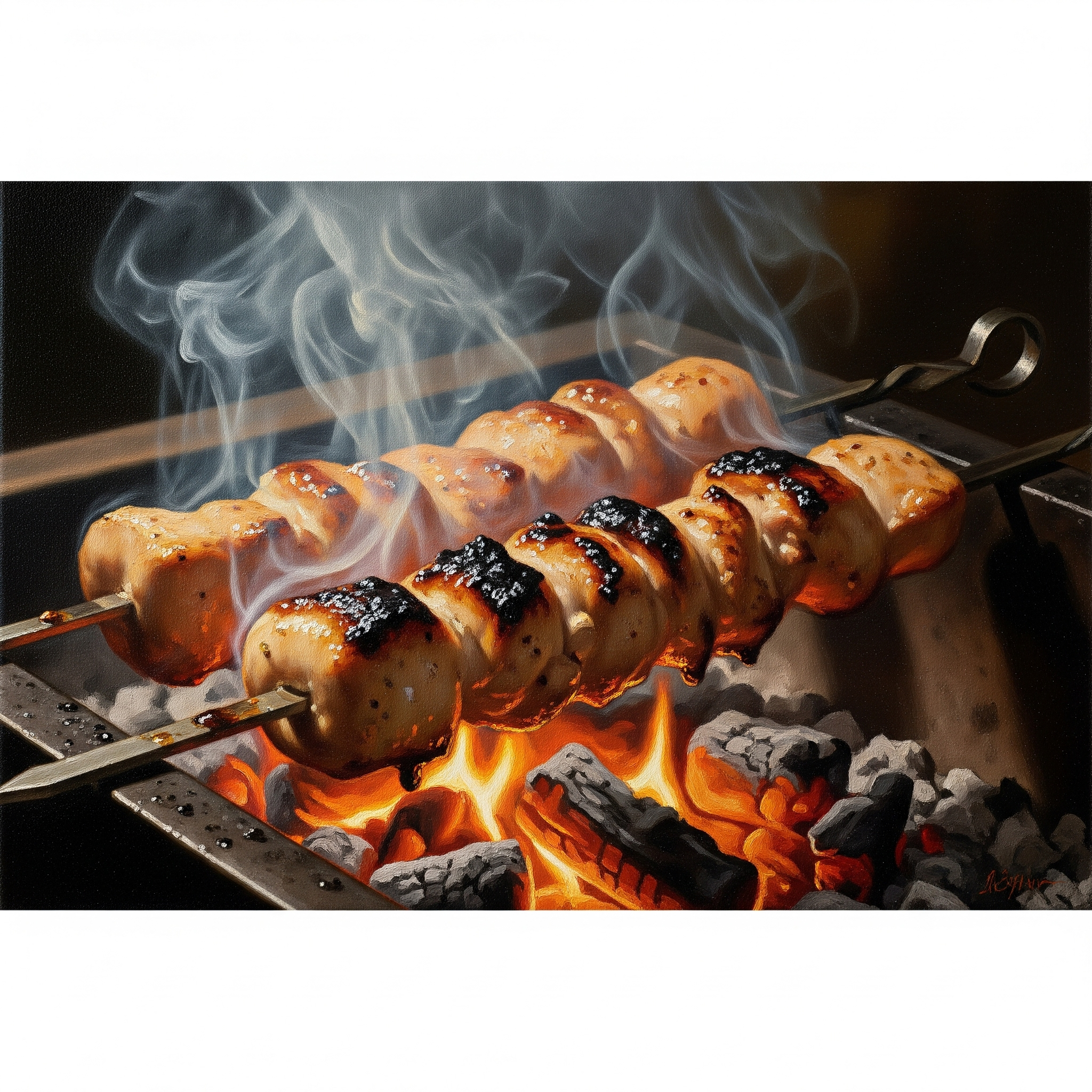 Tavuk Şiş: The Algorithm of Charcoal and Marinade