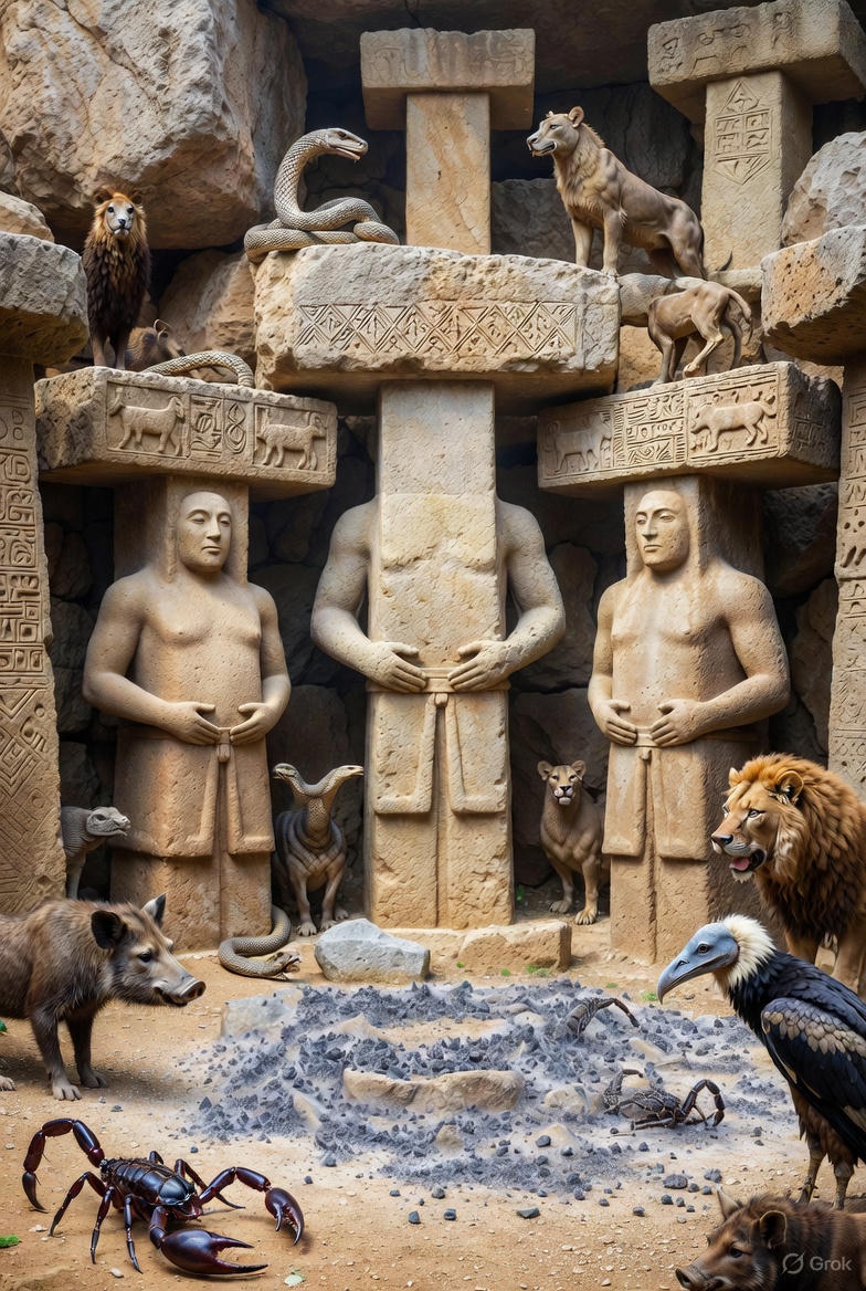 Göbekli Tepe: The Faceless Gods of the Stone Circle