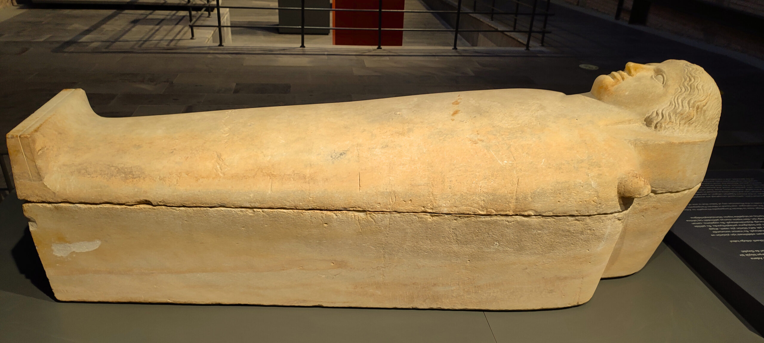 Anthropoid Sarcophagus: A Portrait After Life