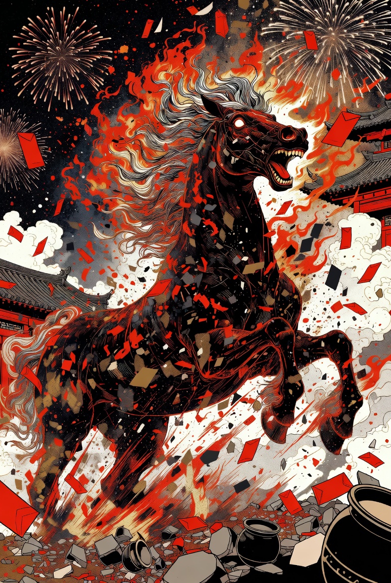 Chinese New Year and the Architecture of Chaos: A Horse of Fire, a Calendar of Ash